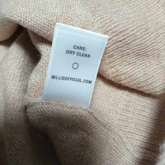 Billie Tan Knit Short Sleeve Merino Wool Cardigan Sweater - Picture 8 of 9